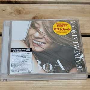 №7034 送料無料 未開封 初回限定盤CD+DVD BOA MADE IN TWENTY (20) CD/13曲+ボーナストラック1曲 