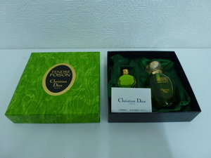 ブランド祭 香水祭 ディオール タンドゥル プワゾン コフレ 30ml 中古品 オリジナルブローチ Christian Dior TENDRE POISON