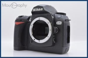 ★極上美品★ ニコン Nikon D70 同梱可 #mj609