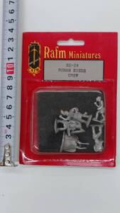 D4【1円スタート】 メタルフィギュア Rafm Miniatures『SE-24 ROMAN SIEGE CREW』 Rafm Co.Inc.【未開封】