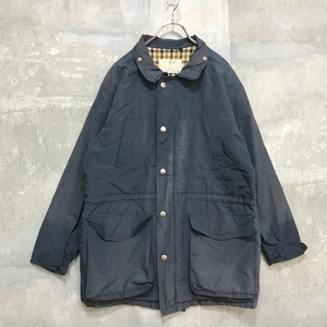 ◆お洒落な逸品◆Aquascutum/アクアスキュータム コート ジャケット ネイビー ブルー マウンテンパーカー M メンズ K143 ｃ4127