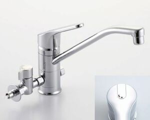 食器洗い乾燥機・浄水器の接続に最適！分岐止水付キッチン用混合水栓