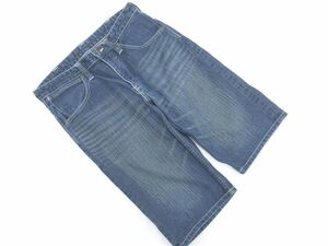 Wrangler ラングラー ハーフ デニムパンツ size30/青 ■◆ ☆ eea1 メンズ