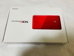 ☆新品同様 本体未使用☆ ニンテンドー3DS メタリックレッド 　任天堂 