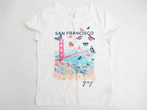 Gap キッズ サンフランシスコTシャツ ホワイト 120cm