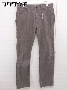 ◇ green label relaxing UNITED ARROWS コーデュロイ パンツ サイズL ダークグレー系 メンズ