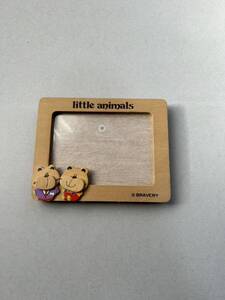 昭和レトロ当時物懐かしい写真立てlittle animals