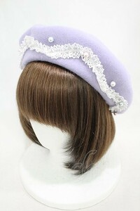 Angelic Pretty / Whip Decorationベレー ラベンダー H-24-05-26-001-AP-AC-NS-ZH