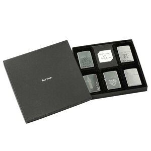 絶版/ヴィンテージ Zippo ジッポー 中古 2000年製造ZIPPO Paul Smith ZIPPO 5個セット ZIPPO Paul Smith Collection [S]ほぼ新品同様