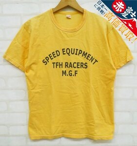 8T3932【クリックポスト対応】THE FLAT HEAD SPEED EQUIPMENT 半袖Tシャツ フラットヘッド