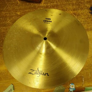 中古 Zildjian ジルジャン THIN CRASH 14”/36㎝ シンバル 単品 クラッシュ 楽器