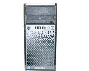 【JUNK】HP ProLiant ML310e Gen8 V2 725162-295 Xeon E3-1220 V3 3.1GHz メモリ 16GB HDDなし Smartアレイ P222 返品不可