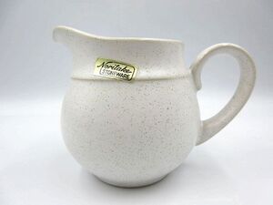 ◎ノリタケ ミルクポット Noritake FOLKSTONE フォークストーン ストーンウェア 長期個人保管品 詳細不明 現状渡し