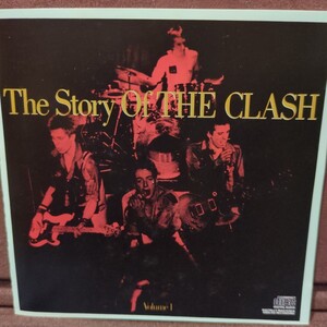 ■Y４■ THE CLASH のアルバム「THE STORY OF THE CLASh Vol.1」２枚組。海外盤です。