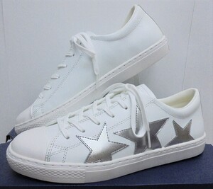 ★コンバース★CONVERSE ALL STAR COUPE TRIOSTAR OX （オールスター　クップ　トリオスター）ホワイト/シルバー30.0送料無料