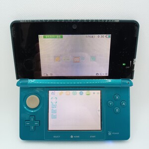 【動作確認済み】3DS Nintendo 任天堂 ニンテンドー アクアブルー　充電器