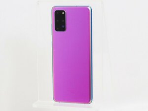 ◇美品【au/SAMSUNG】Galaxy S20+ 5G BTS Edition SCG02 スマートフォン ビーパープル