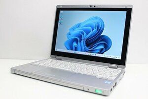 1円スタート ノートパソコン Windows11 2in1PC Panasonic レッツノート CF-RZ6 Windows10 第7世代 Core i5 SSD128GB メモリ4GB