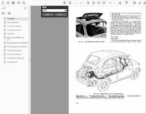 FIAT　フィアット 500 (1957-73 ) ワークショップマニュアル 整備書