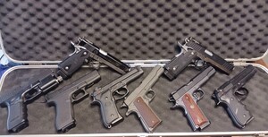 ガスブローバック 8丁 WA タナカ ksc等 m1911 STI ベレッタ グロック ウィルソンコンバット等