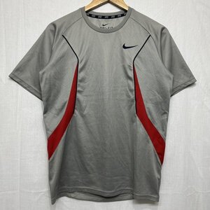 NIKE ナイキ ショート スリーブ 半袖 T シャツ ウエア プラ クティス DRI FIT スポーツ トレーニング S グレー系 b20004