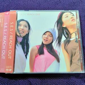 K-POP S.E.S. Sea & Eugene & Shoo CD／リーチアウト REACH OUT 1999年 日本デビュー盤 廃盤