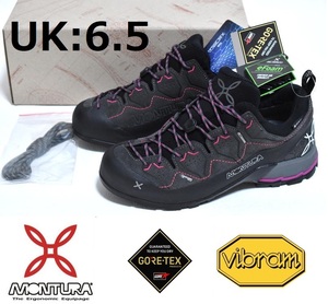 【定価3.3万】新品 MONTURA GORE-TEX トレッキングシューズ UK6.5 25-25.5cm YARU GTX WOMAN モンチュラ S3GA00W_O 9207 ゴアテックス