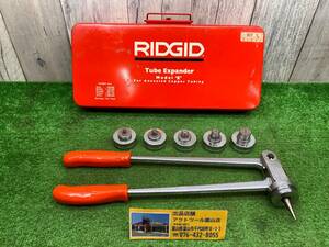 送料無料！【中古品】◇RIDGID リジッド モデルK チューブエキスパンダーセット 拡管加工 工具 ヘッド/ケース付き◇アクトツール富山店◇Y