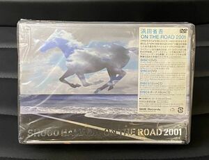 【現状】 浜田省吾 ON THE ROAD 2001 / ライブドキュメントBOX DVD / CD (※袋にシワ穴傷などあり)