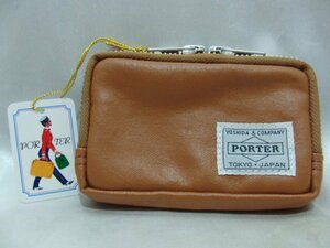 PORTER 吉田かばん ポーター FREE STYLE フリースタイル コインケース 財布 707-07178 キャメル