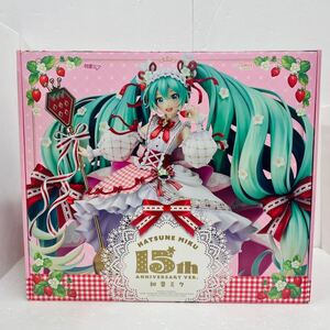 140/HM■1円〜ブリスター未開封 グッドスマイルカンパニー ☆☆1/7 初音ミク 15th Anniversary Ver. 原型製作:加藤学 15周年 ミク