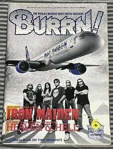 Burrn ！！（バーン） 2009年６月号 （シンコーミュージック） アイアンメイデン