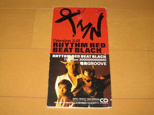 RHYTHM RED BEAT BLACK [Version 2.0] / RHYTHM RED BEAT BLACK [Version 300000000000] 8cmシングルCD TMN vs 電気グルーヴ ESDB-3186