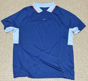 NIKE F.C.・Dri-Fit TRIBUNA ナイキ トリビューナ ジャージ ミスティックネイビー 半袖ポロシャツ・XL サイズ・新品