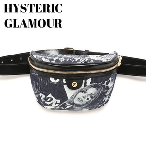 \24,200 新品【HYSTERIC GLAMOUR LONDON NITE JQ WAISTバッグ No. 01183QB04949 ヒステリックグラマー ウエストバッグ バック】