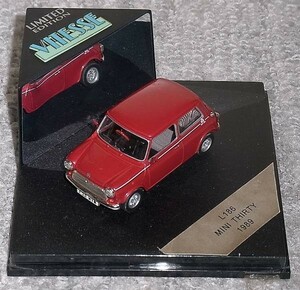 L186 1/43 ミニ THIRTY レッドメタ 1989 MINI COOPER クーパー