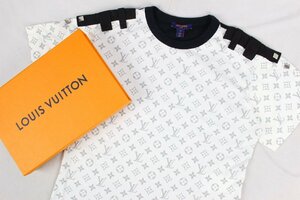 ルイヴィトン LOUISVUITTON モノグラム Tシャツ ホワイト 半袖 RW211B EQ9 FKTS23 [M] レディース トップス　 I625