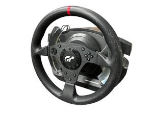 お01-091aS// 【動作未確認】【中古品】THRUSTMASTER T500 RS ハンドル、ペダル グランツーリスモ