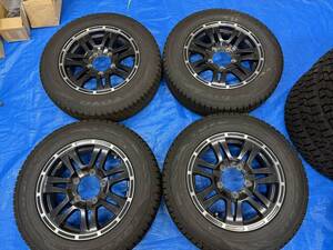 トーヨーオブザーブ　GSi-6 LS 175/80R16 アルミホイールセット　４本　ジムニーなどに