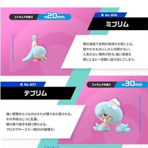 【新品未使用】ポケモンスケールワールド ガラル地方 ミブリム＆テブリム 2体セット★プレミアムバンダイ限定 フィギュア ソード ビート