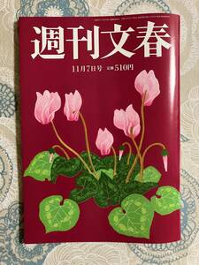 週刊文春★2024年11月7日号★剛力彩芽　自民党壊滅全内幕　大谷翔平３大秘話　橋本環奈パワハラ　オリンパス社長　木嶋佳苗　　11/7　11.7