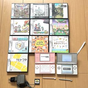 ◆美品◆ Nintendo 任天堂 DS Lite 本体 ソフト11本 まとめ売り ニンテンドーDS