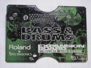 Roland SR-JV80-10 エクスパンションボード Bass & Drums XP-80 JVシリーズ用 