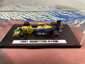 TAMEOプロ完成品1/43 1991 BENETTON B190B 