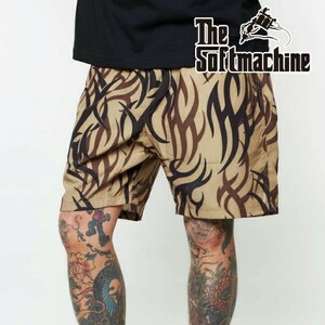 SOFTMACHINE ソフトマシーン TRIBE SHORTS EASY SHORTS ショートパンツ　トライバルカモ　迷彩