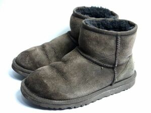 アグ UGG ブーツ シープスキン ボア us6 23.0cm M279-73 A