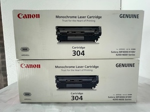 【大阪発】☆純正未使用品☆【CANON】★トナーカートリッジ Cartridge 304 × 2★　(5762)