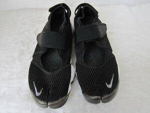 NIKE WMNS AIR RIFT BR（ナイキ ウィメンズ エアリフト ブリーズ）（848386 001）　ブラック 黒 メッシュ　wm24㎝ US7　 2020年製　ok2404A