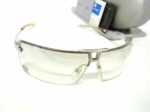 1円 ChristianDior クリスチャンディオール YR7NN サングラス メガネ 眼鏡 メンズ レディース シルバー系 BF8075