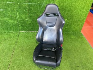 新S管理70657 アテンザ GG3P 外し】入荷★黒革 RECARO レカロ シート SPORT-JC LEATHER LIMITED 08 RH★電動リクライニング